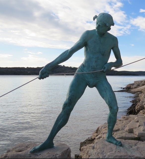 Skulptura ribara Milna