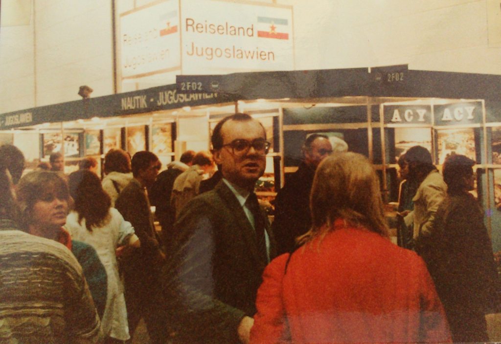  Edvin Jurin na sajmu u Düsseldorfu, 18-27. siječnja 1985.