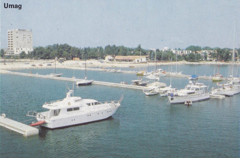 ACI marina Umag 1984. Foto ACY