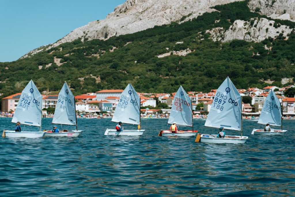 Mala regata Revije jedrenja otoka Krka na Ribarskim danima u Baškoj / Foto: TZ Baška