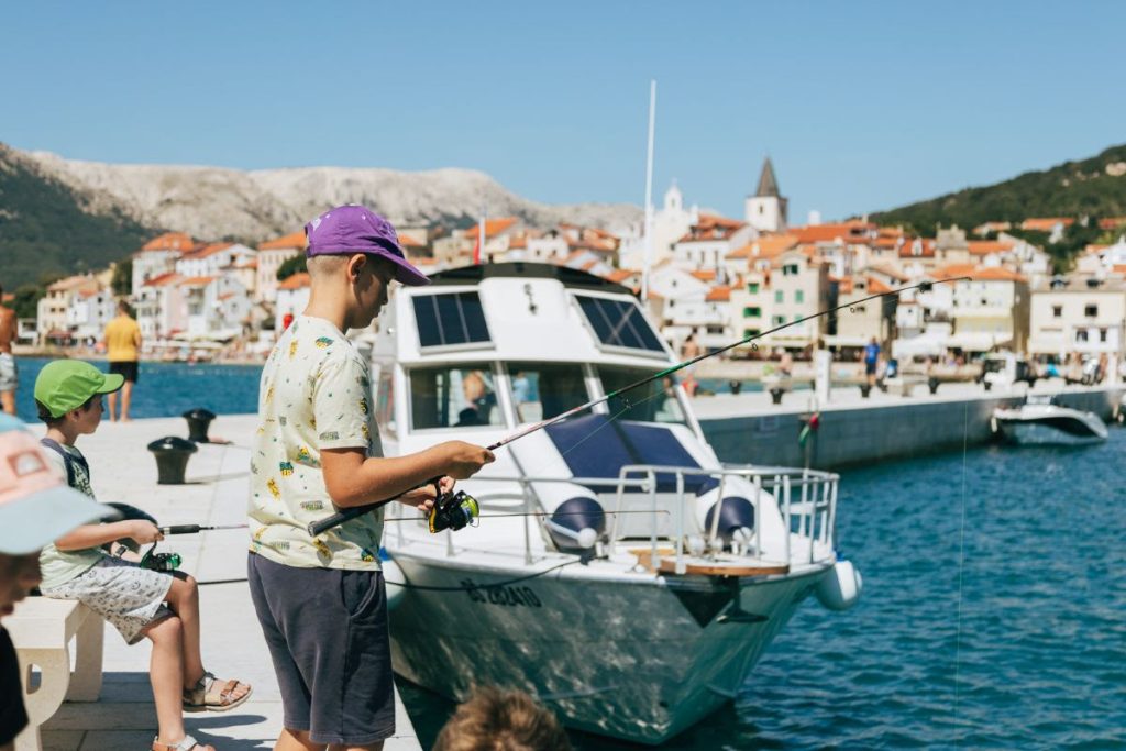 Ribarski dani u Baškoj, dječje radionice ribarenja