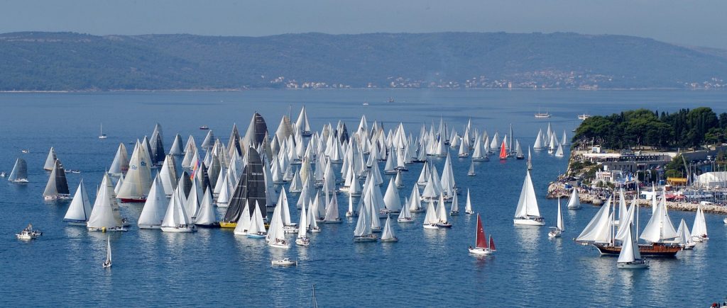 Najmasovnija hrvatska regata - na startu Mrduje 2023 / Foto: JK Labud PR